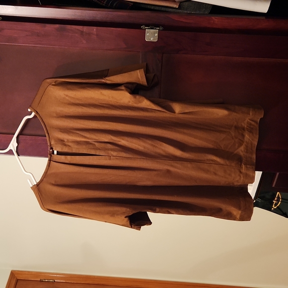 Madewell Oversize Yellowish Brown T-shirt size small - Picture 2 of 3